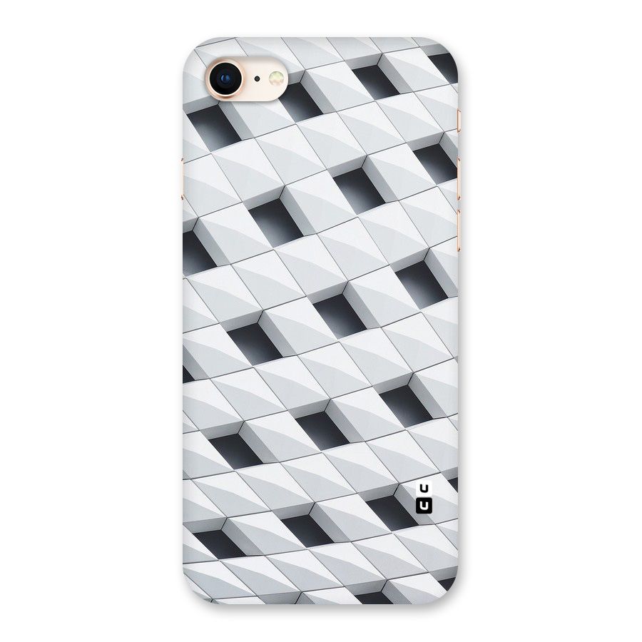 Building Pattern Back Case for iPhone 8