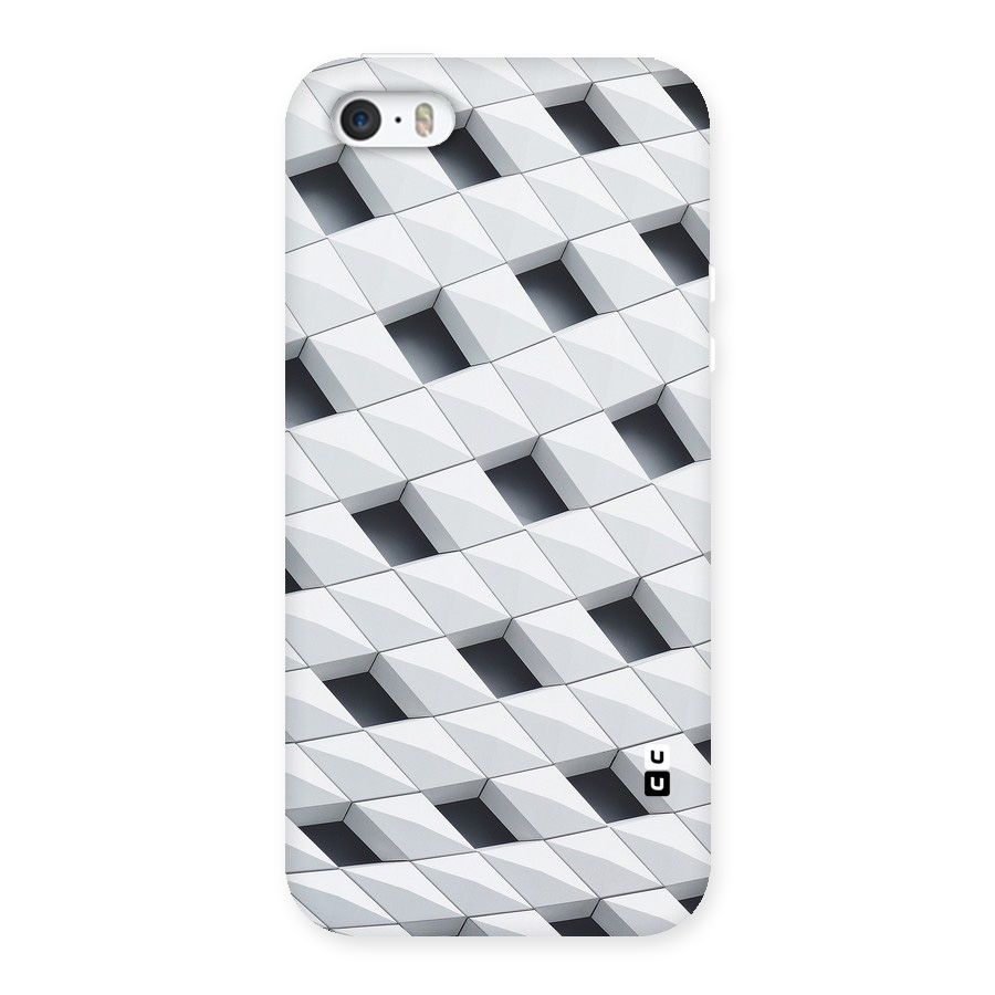 Building Pattern Back Case for iPhone SE
