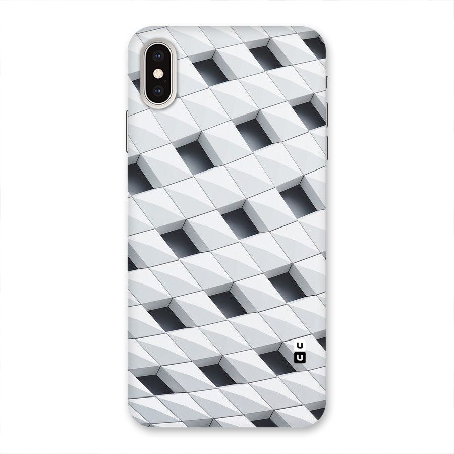 Building Pattern Back Case for iPhone XS Max
