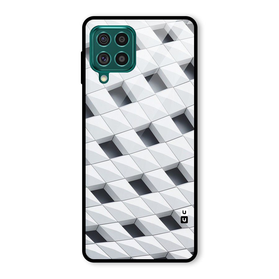 Building Pattern Glass Back Case for Galaxy F62