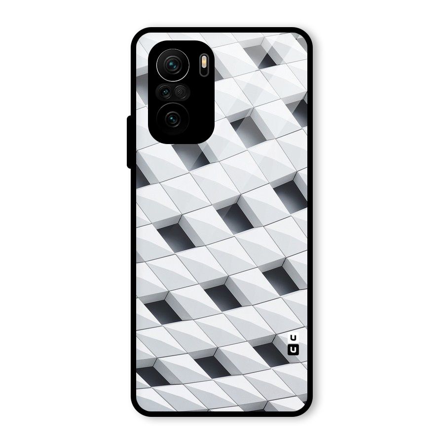 Building Pattern Glass Back Case for Mi 11X Pro