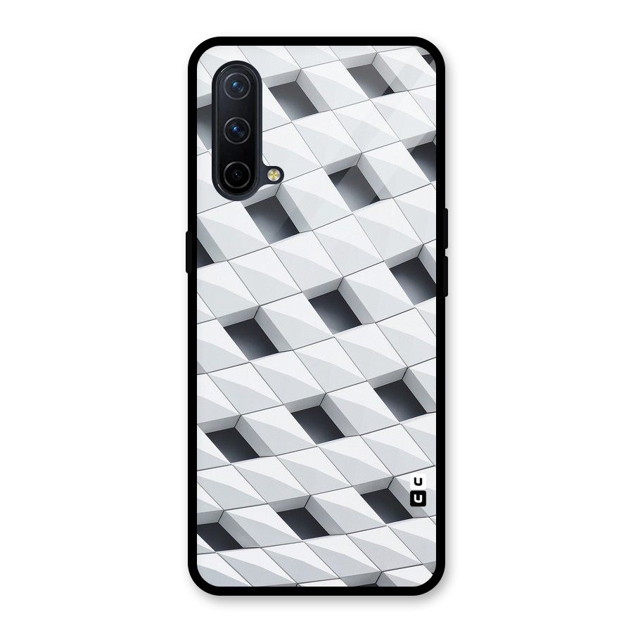 Building Pattern Glass Back Case for OnePlus Nord CE 5G