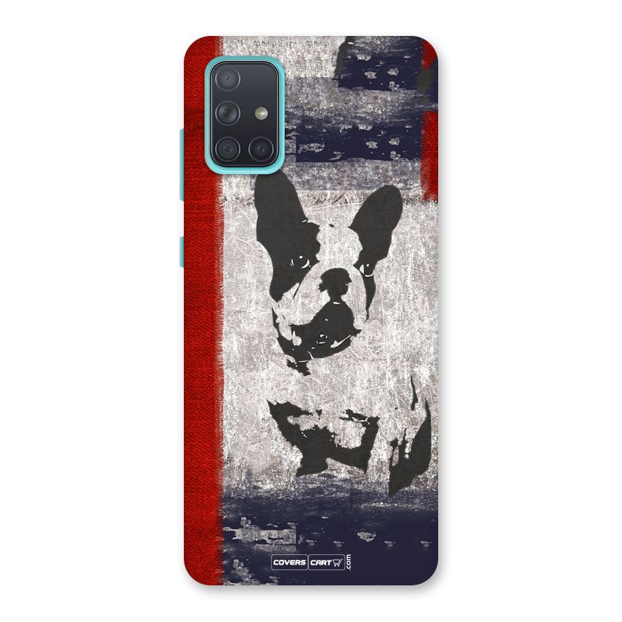 Bull Dog Back Case for Galaxy A71