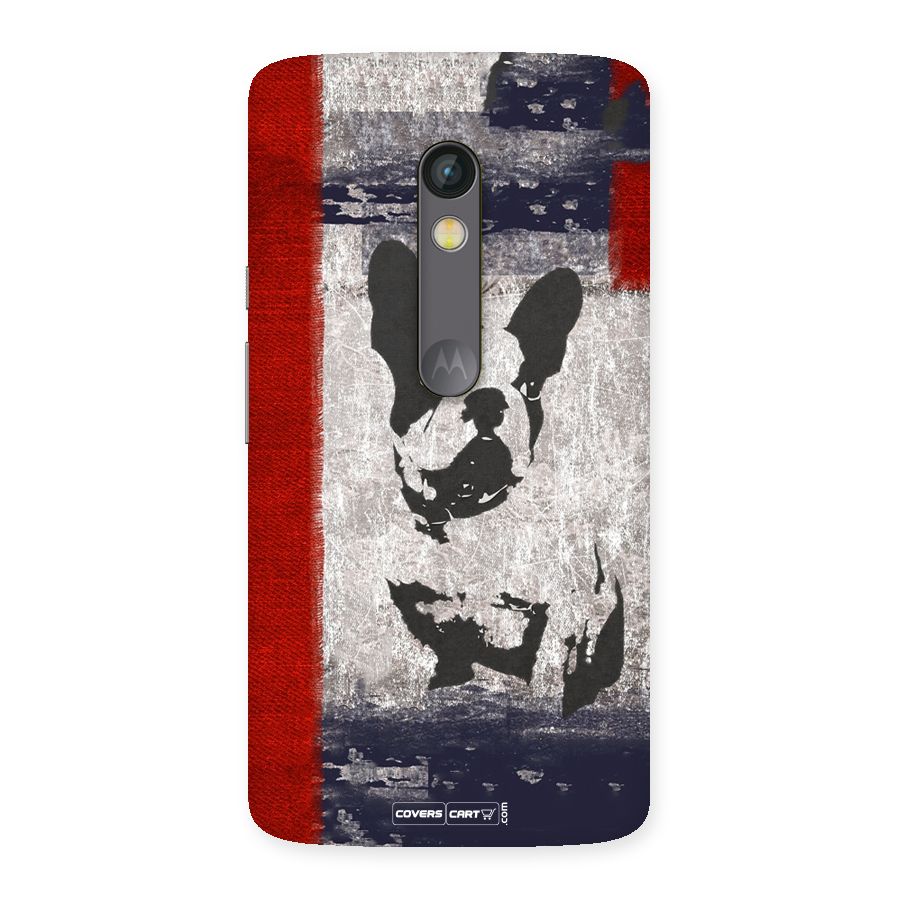 Bull Dog Back Case for Moto X Play