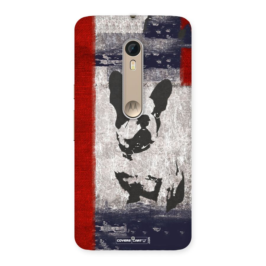 Bull Dog Back Case for Motorola Moto X Style