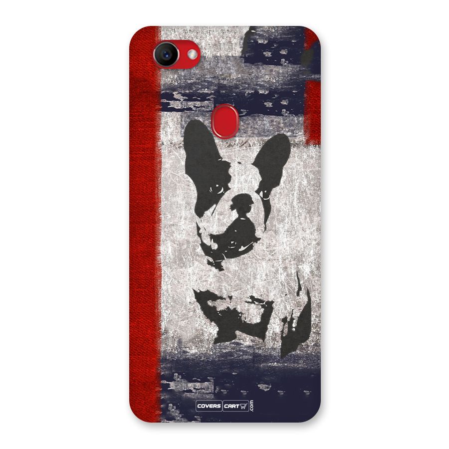 Bull Dog Back Case for Oppo F7