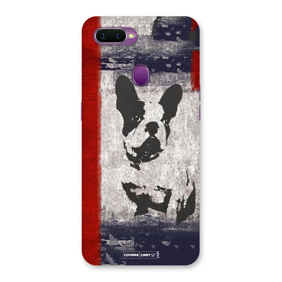 Bull Dog Back Case for Oppo F9