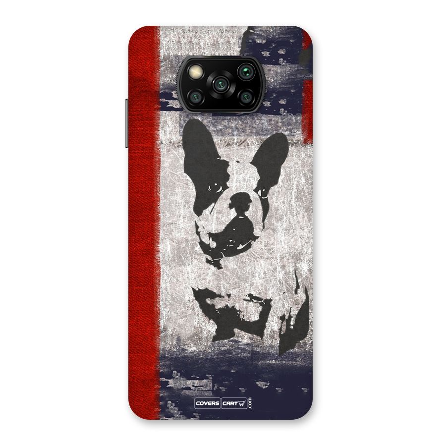 Bull Dog Back Case for Poco X3