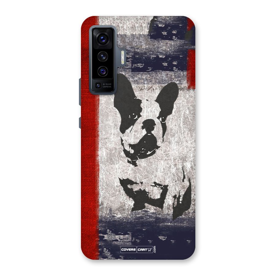 Bull Dog Back Case for Vivo X50