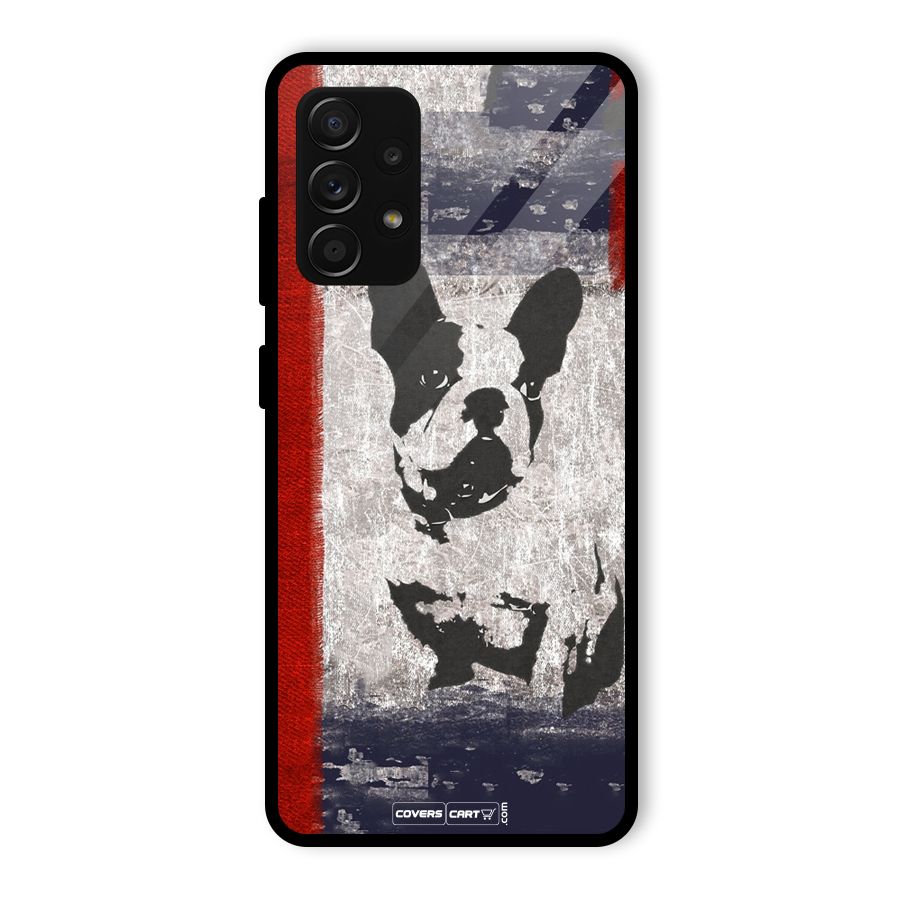 Bull Dog Glass Back Case for Galaxy A53 5G