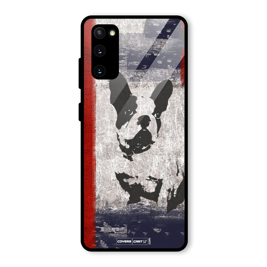 Bull Dog Glass Back Case for Galaxy S20 FE