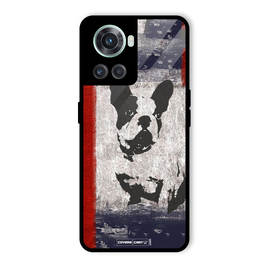 Bull Dog Glass Back Case for OnePlus 10R