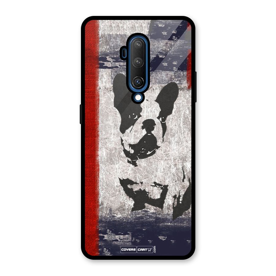 Bull Dog Glass Back Case for OnePlus 7T Pro