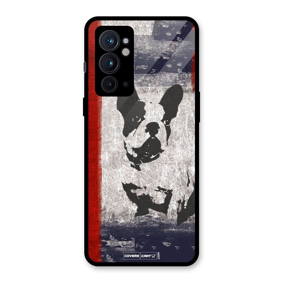 Bull Dog Glass Back Case for OnePlus 9RT 5G