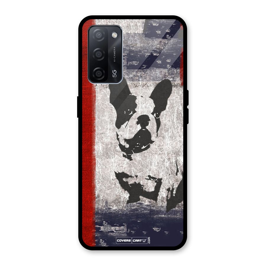 Bull Dog Glass Back Case for Oppo A53s 5G