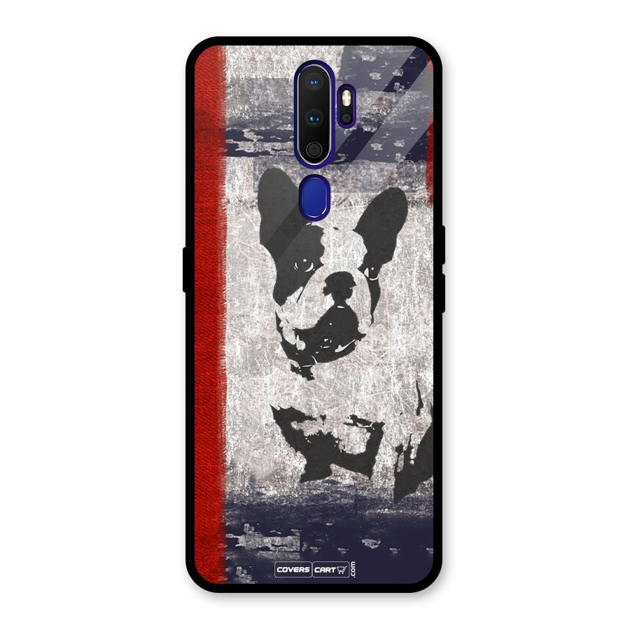 Bull Dog Glass Back Case for Oppo A9 (2020)