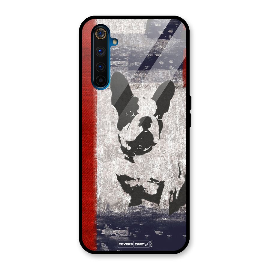 Bull Dog Glass Back Case for Realme 6 Pro