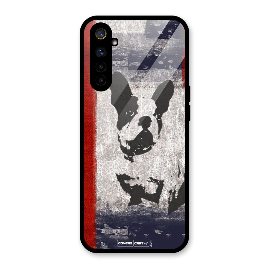 Bull Dog Glass Back Case for Realme 6i