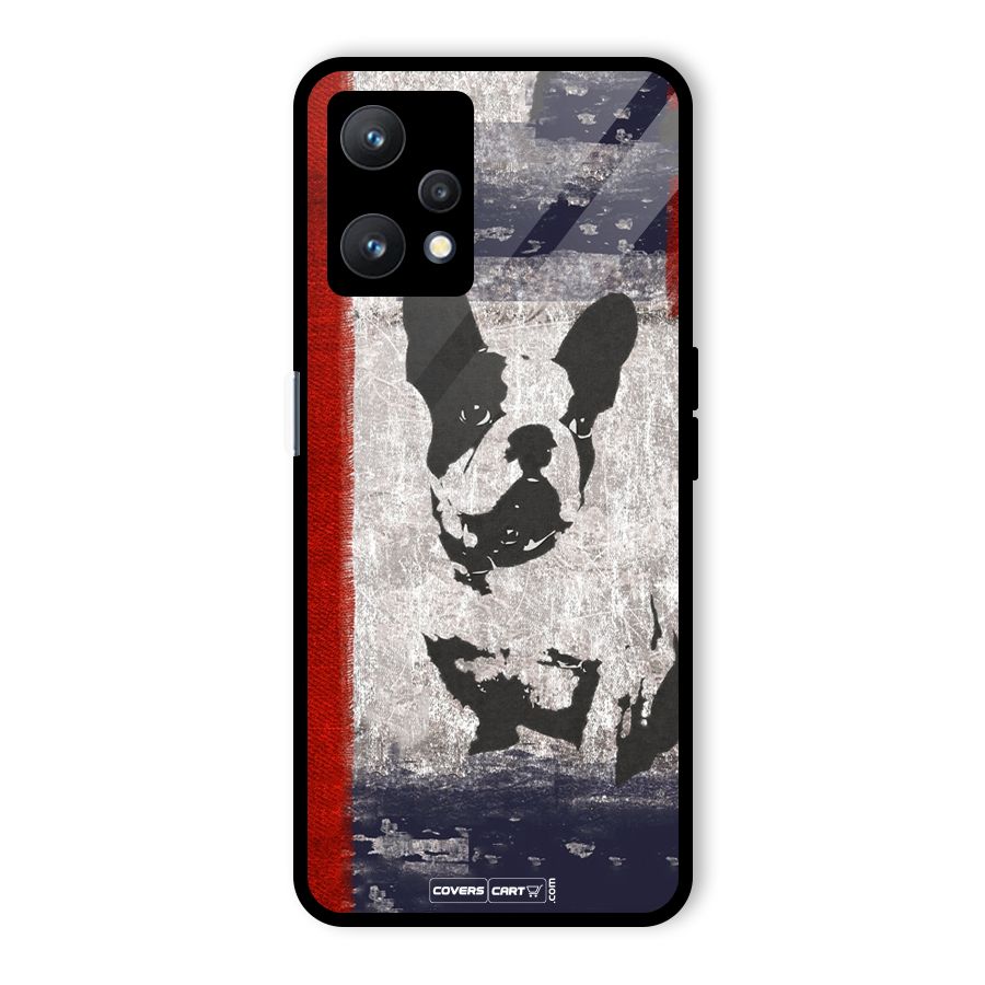 Bull Dog Glass Back Case for Realme 9 Pro 5G