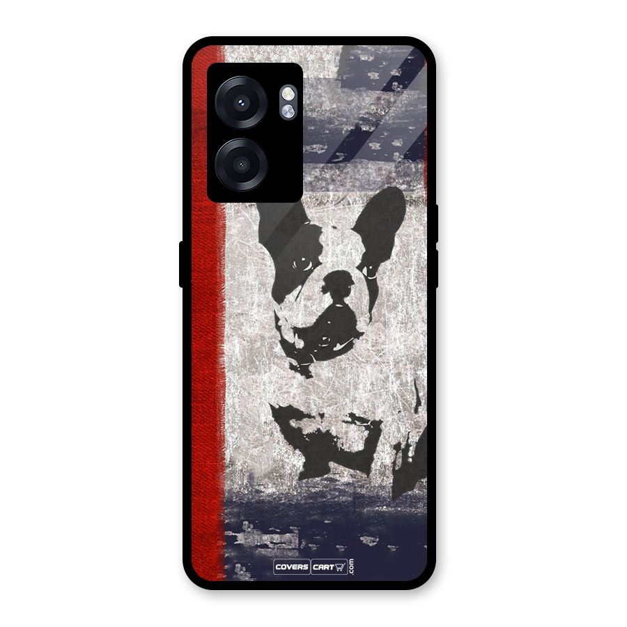 Bull Dog Glass Back Case for Realme Narzo 50 5G