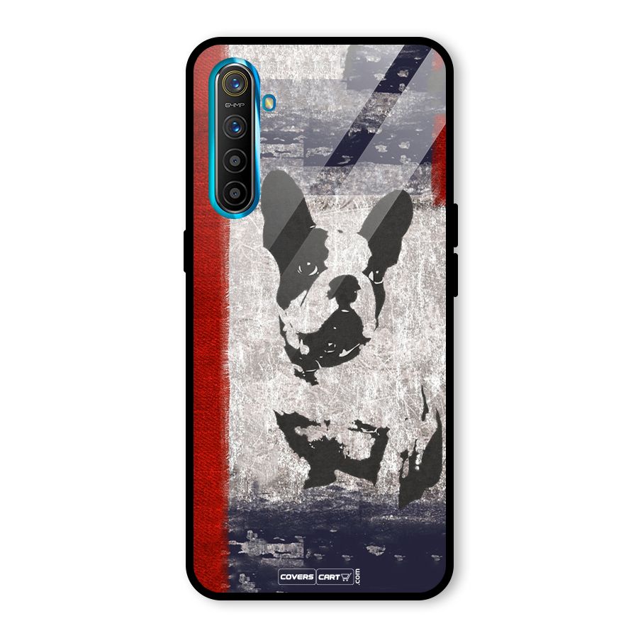 Bull Dog Glass Back Case for Realme X2