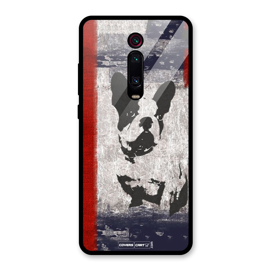 Bull Dog Glass Back Case for Redmi K20