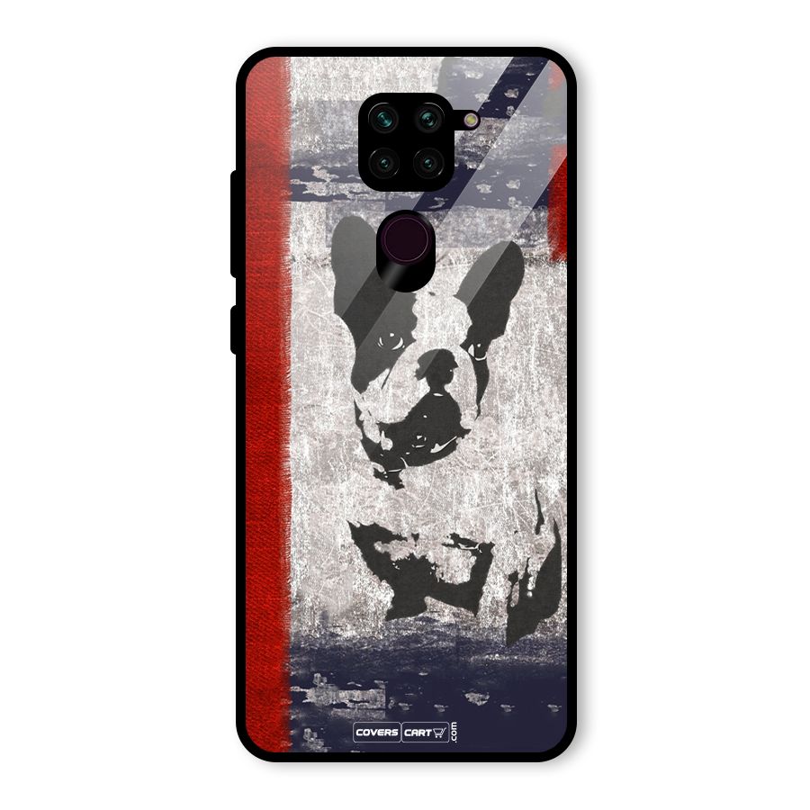 Bull Dog Glass Back Case for Redmi Note 9