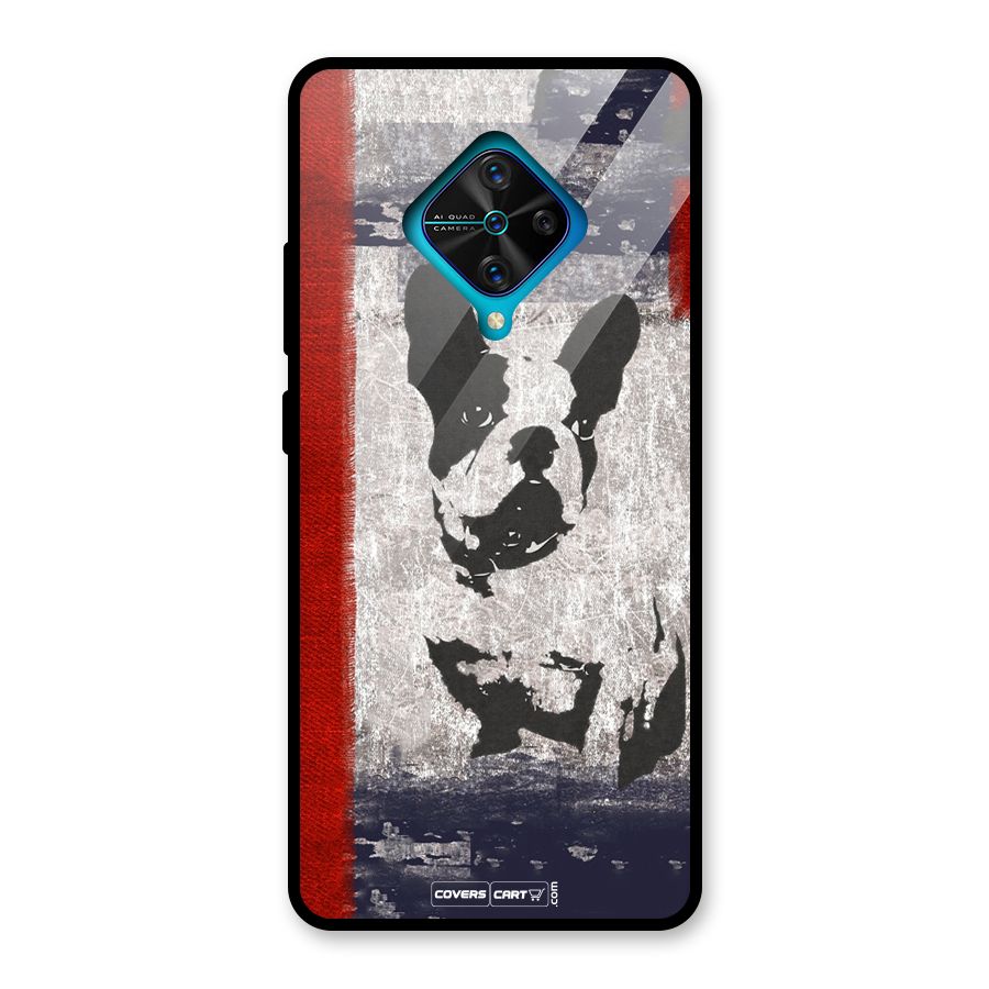 Bull Dog Glass Back Case for Vivo S1 Pro