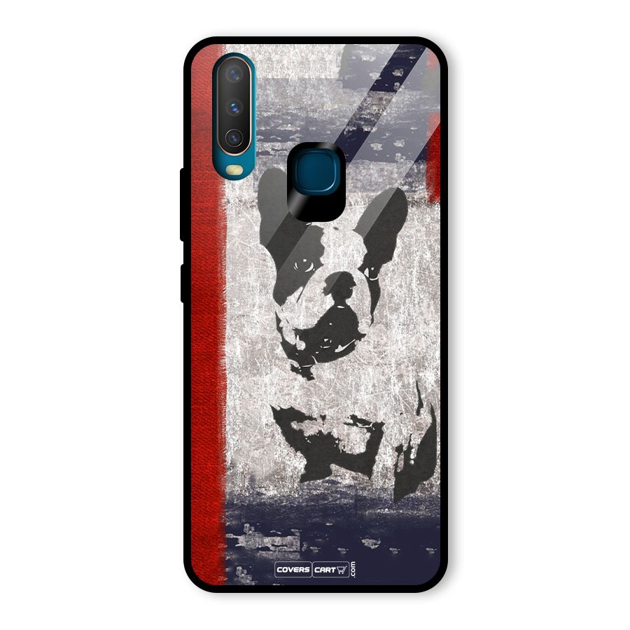 Bull Dog Glass Back Case for Vivo U10