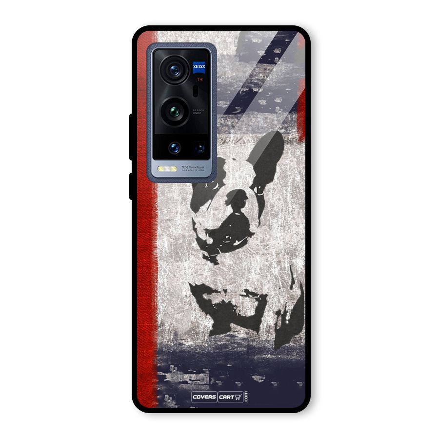 Bull Dog Glass Back Case for Vivo X60 Pro Plus