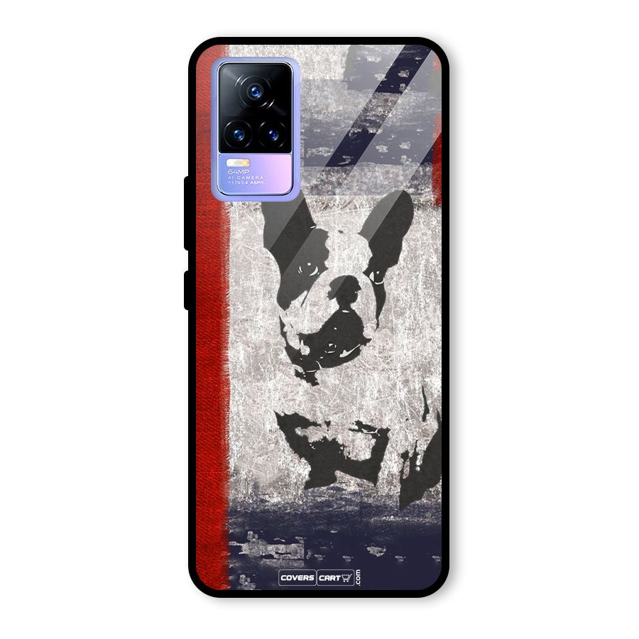 Bull Dog Glass Back Case for Vivo Y73