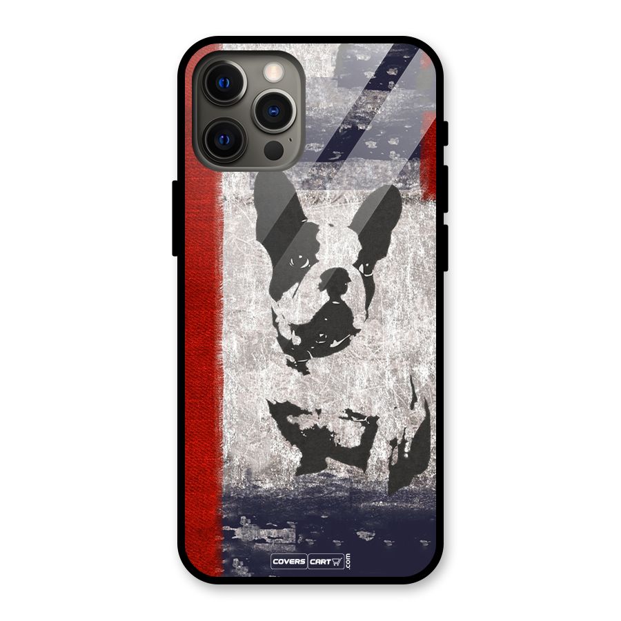 Bull Dog Glass Back Case for iPhone 12 Pro Max