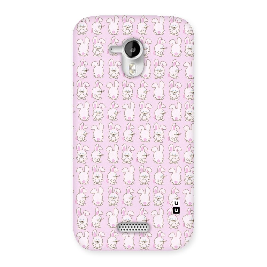Bunny Cute Back Case for Micromax Canvas HD A116