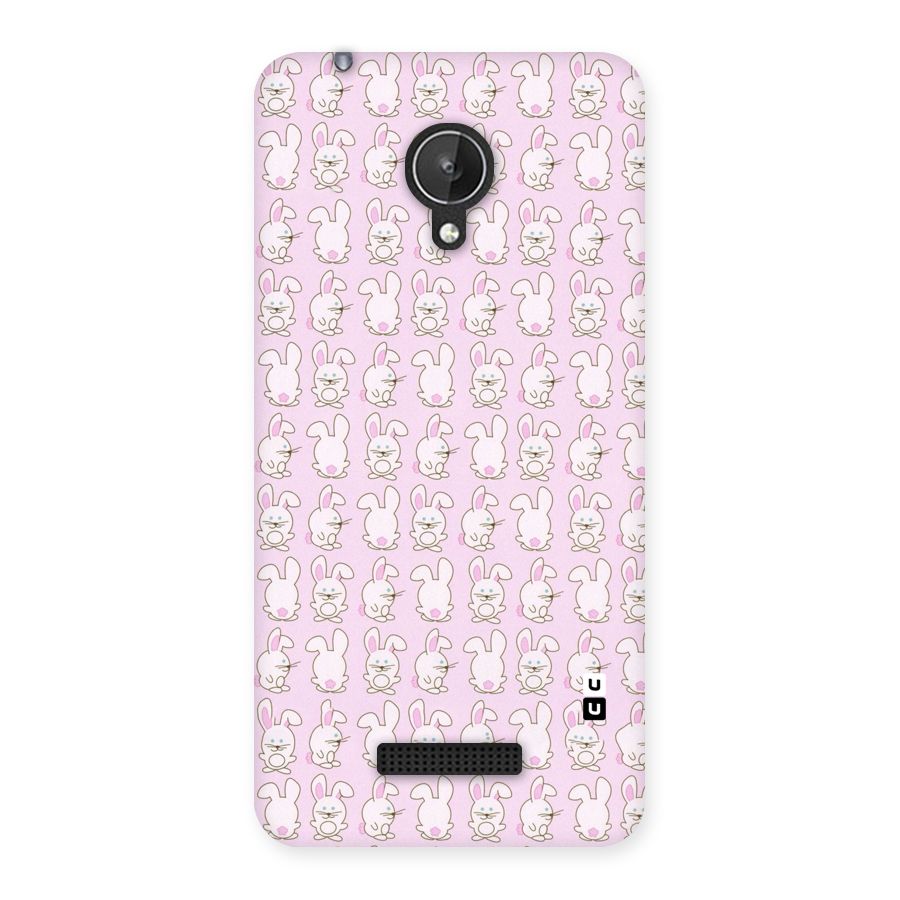 Bunny Cute Back Case for Micromax Canvas Spark Q380