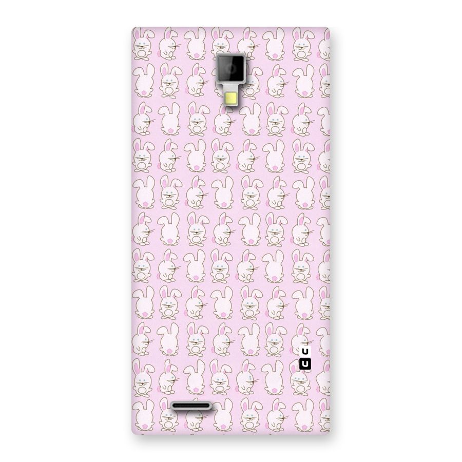 Bunny Cute Back Case for Micromax Canvas Xpress A99