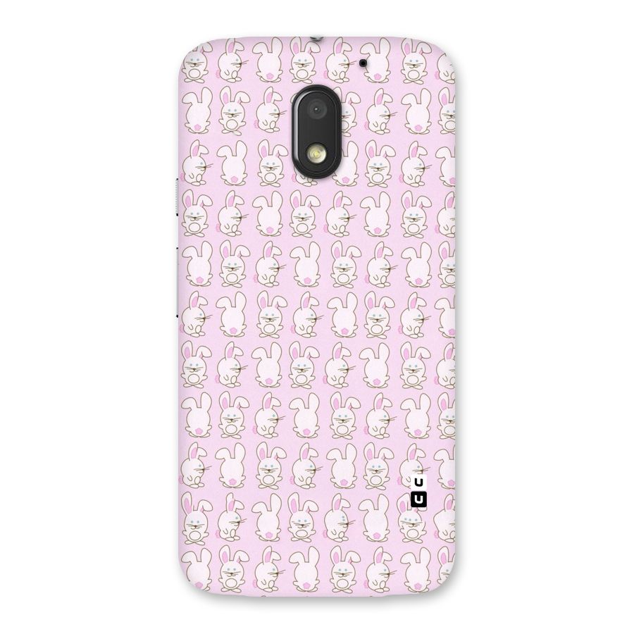 Bunny Cute Back Case for Moto E3 Power