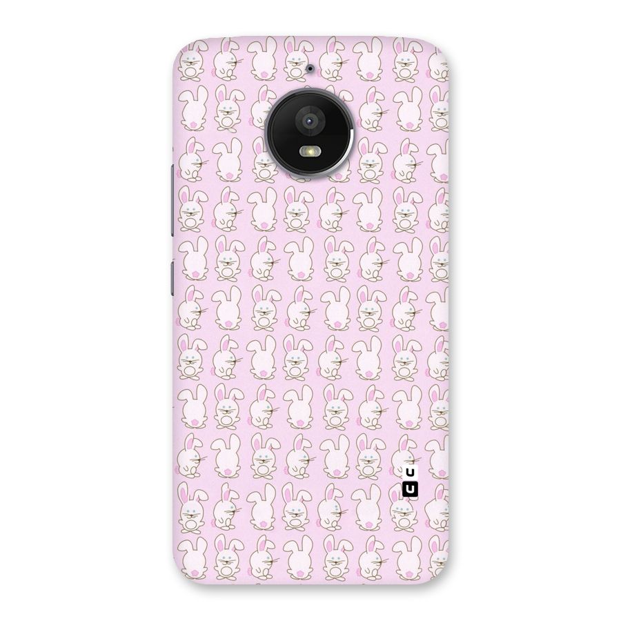 Bunny Cute Back Case for Moto E4 Plus