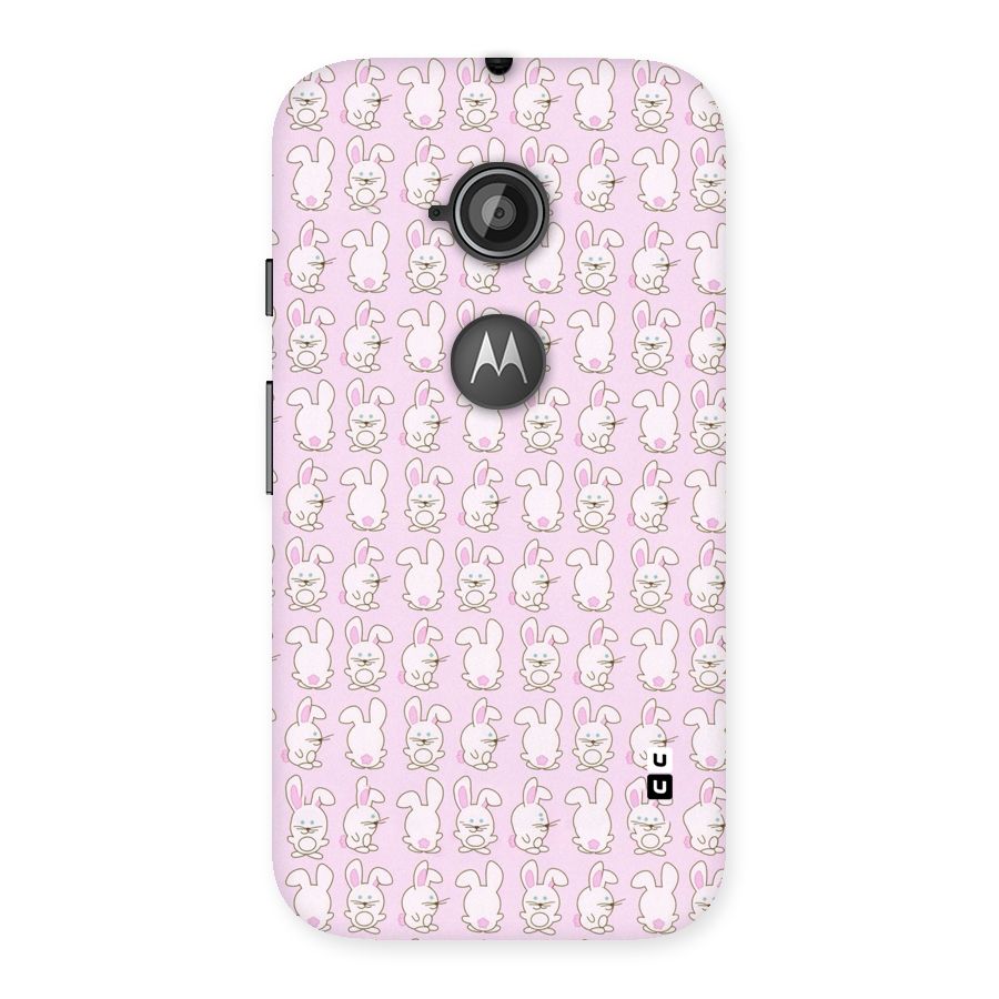 Bunny Cute Back Case for Moto E 2nd Gen