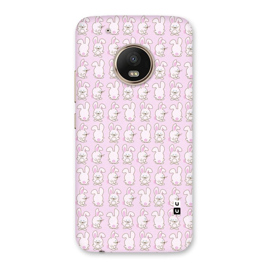 Bunny Cute Back Case for Moto G5 Plus