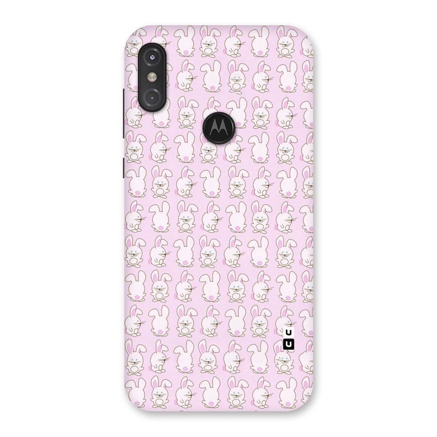 Bunny Cute Back Case for Motorola One Power