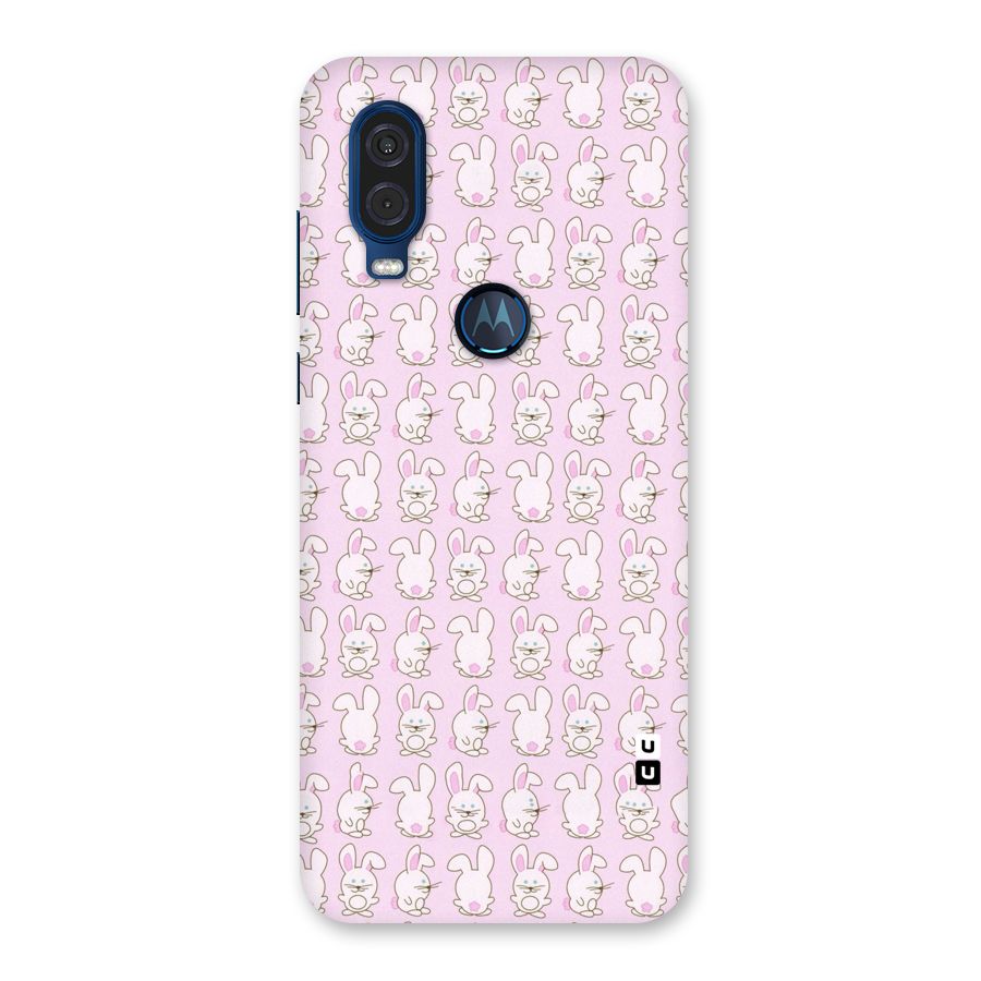 Bunny Cute Back Case for Motorola One Vision