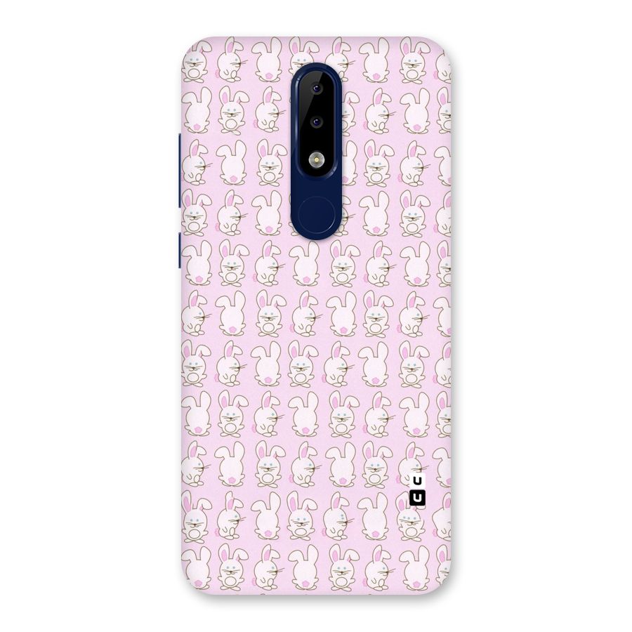 Bunny Cute Back Case for Nokia 5.1 Plus