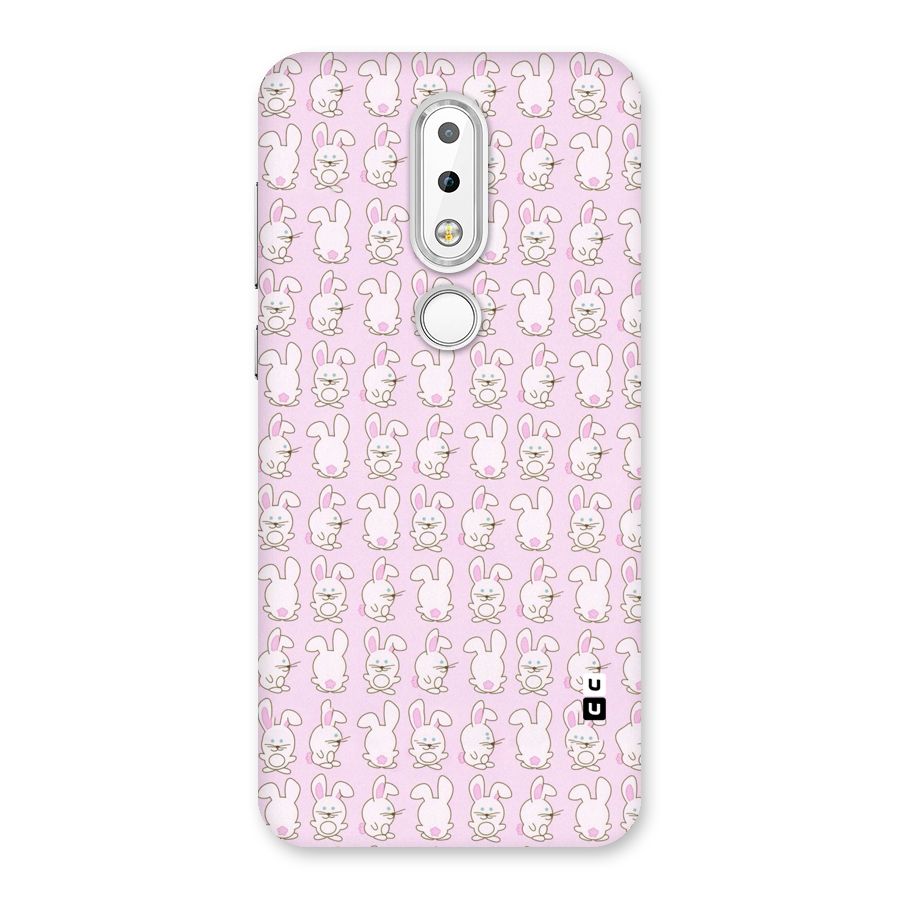 Bunny Cute Back Case for Nokia 6.1 Plus