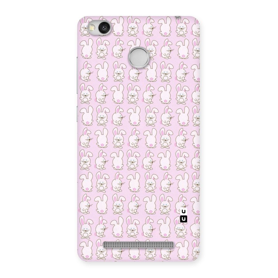 Bunny Cute Back Case for Redmi 3S Prime