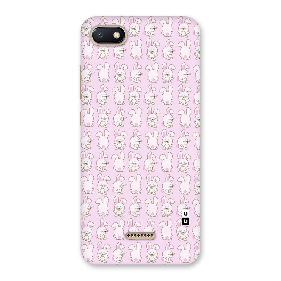 Bunny Cute Back Case for Redmi 6A