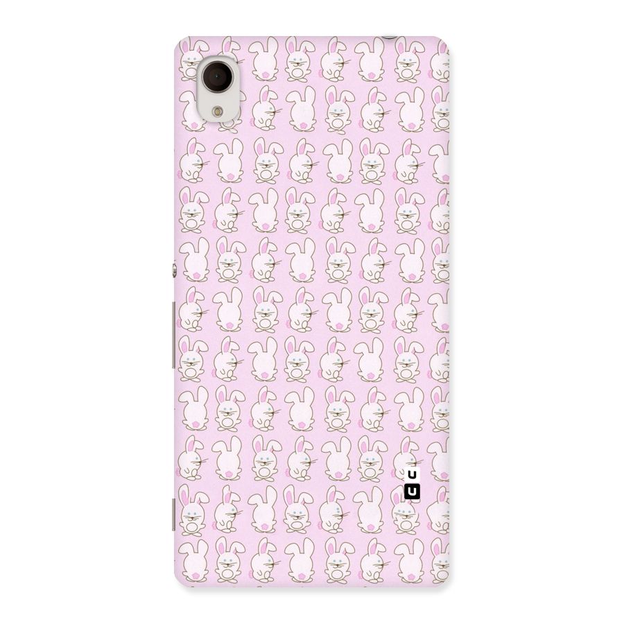 Bunny Cute Back Case for Xperia M4 Aqua