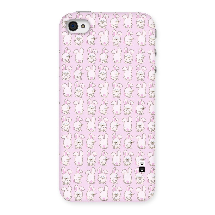 Bunny Cute Back Case for iPhone 4 4s