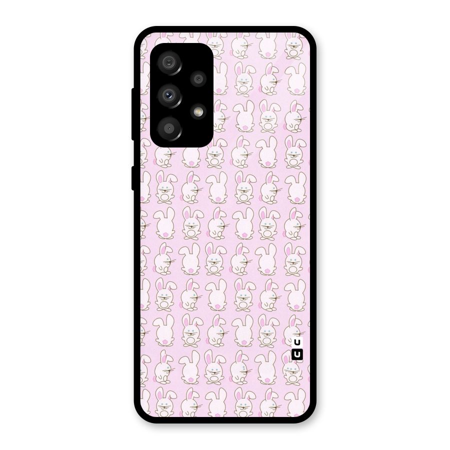 Bunny Cute Glass Back Case for Galaxy A32