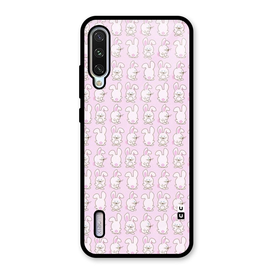 Bunny Cute Glass Back Case for Mi A3