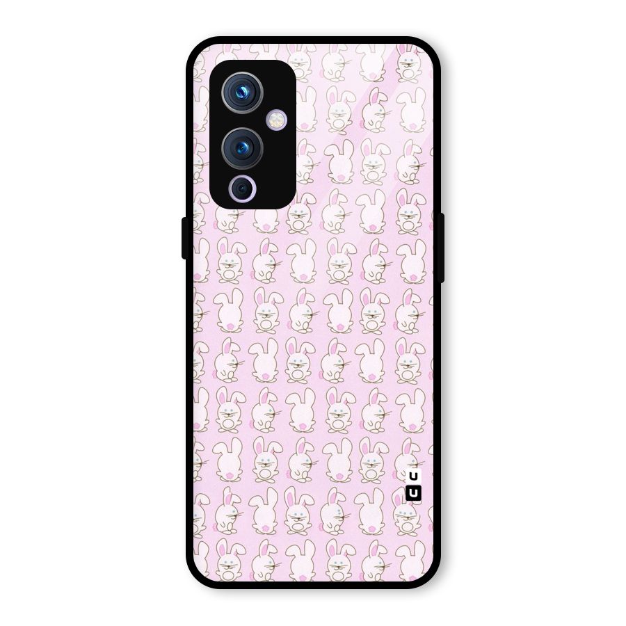 Bunny Cute Glass Back Case for OnePlus 9